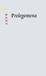 [Kant 2012, ] Prolegomena